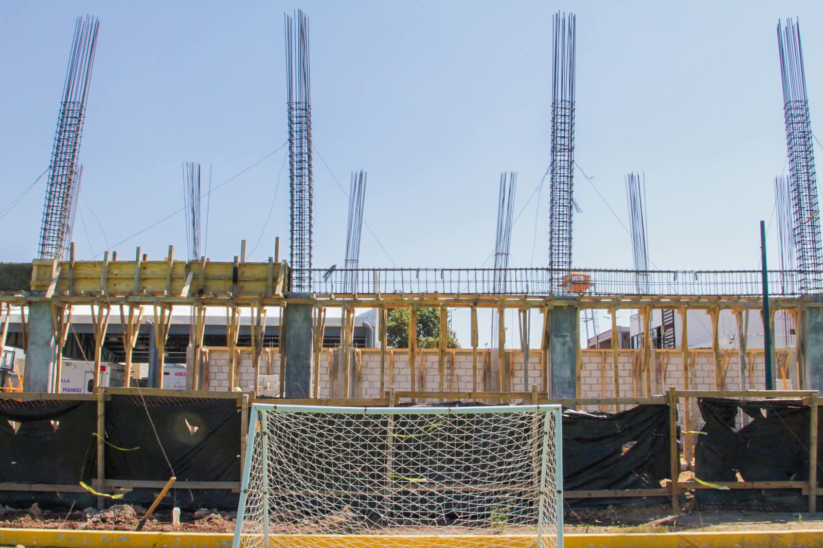 Avanza construcción del Complejo Deportivo de Chiautempan: Blanca Angulo